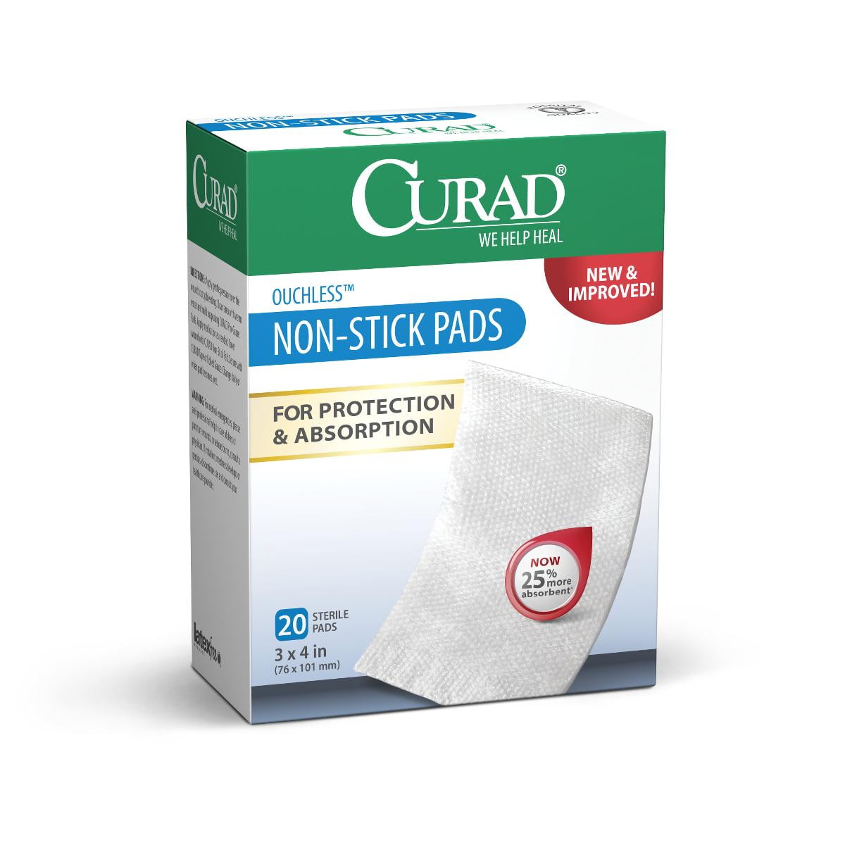 CURAD Sterile NonStick Pads