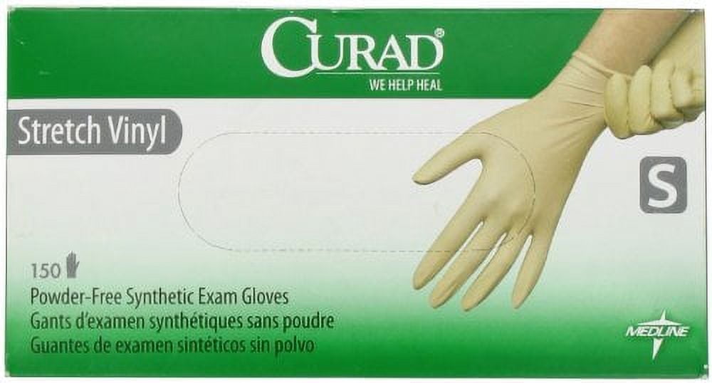 CURAD Stretch Vinyl Exam Gloves - CUR9224
