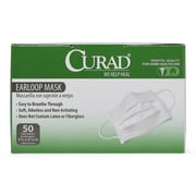 CURAD X-Small Pediatric Face Mask with Earloops 50 Ct