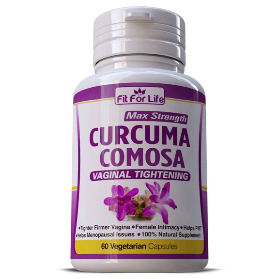 CURCUMA COMOSA TIGHTENING HERBAL PILLS TIGHTER STOP ODOR PMS 60 CAPSULES