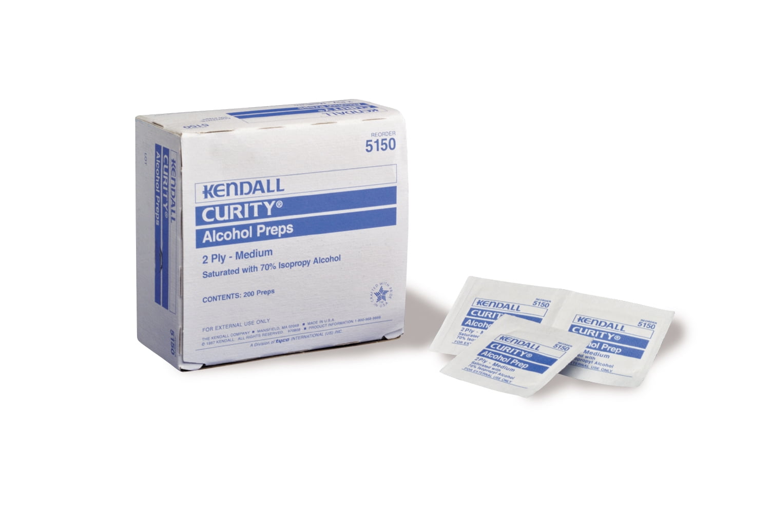 CURITY Alcohol Prep Pad by Covidien KDL5750Z Walmart