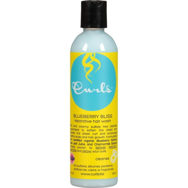 CURLS Blueberry Bliss Detangling & Moisturizing Reparative Hair Wash