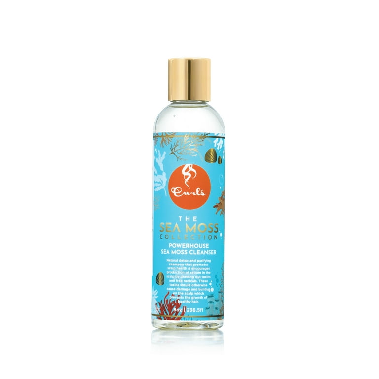 CURLS Sea Moss Powerhouse Cleanser Shampoo (8oz) CURLS Sea Moss Powerhouse Cleanser Shampoo (8oz)