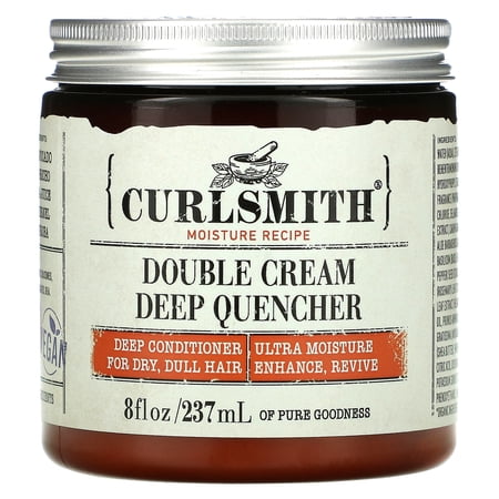 Double Cream Deep Quencher, For Dry, Dull Hair, 8 fl oz (237 ml), Curlsmith