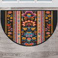 thumbnail image 1 of CURLYOOT Half Round Door Mat 24'' x 36'', Indoor Outdoor Entrance Rug, Semi Circular Area Rug, Non Slip Washable Absorbent Doormat, Southwestern Aztec Boho Laundry Room Rug, 1 of 7