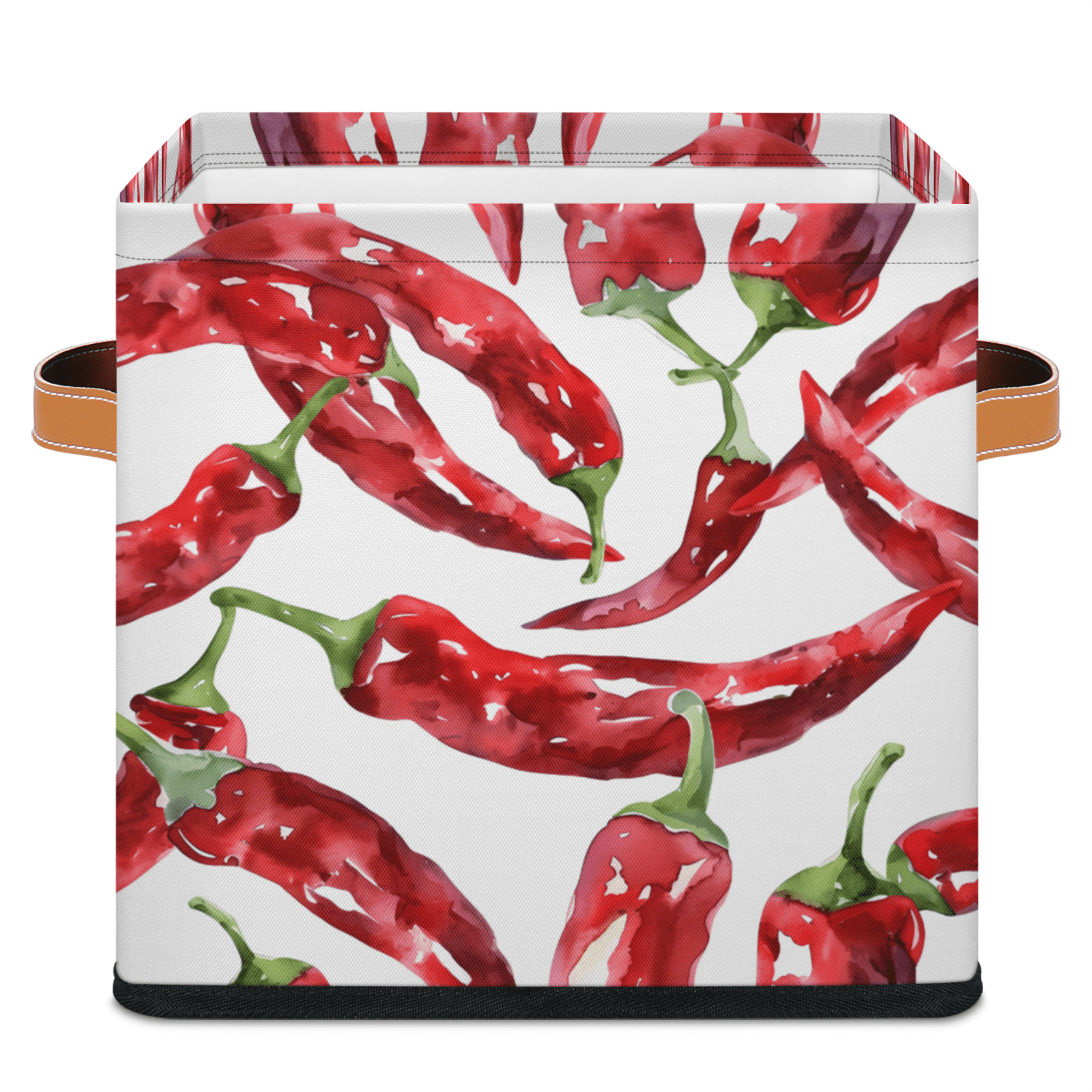 CURLYOOT Chilli Cube Storage Bin 11 Inch Fabric Storage Cube for ...