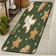 thumbnail image 1 of CURLYOOT Christmas Runner Rug 2'x6' Washable Kitchen Runner Rug Indoor Non Slip Laundry Rugs Cute Cookies Floor Carpet for Hallway Kitchen Entryway Bedroom Living Room, 1 of 9