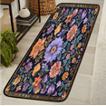 thumbnail image 1 of CURLYOOT Colorful Floral Runner Rug 2'x6' Washable Kitchen Runner Rug Indoor Non Slip Laundry Rugs Vintage Bohemian Floor Carpet for Hallway Kitchen Entryway Bedroom Living Room, 1 of 9