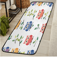 thumbnail image 1 of CURLYOOT Cute Cartoon Owls Runner Rug 2'x6' Washable Kitchen Runner Rug Indoor Non Slip Laundry Rugs Floor Carpet for Hallway Kitchen Entryway Bedroom Living Room, 1 of 9