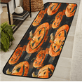 thumbnail image 1 of CURLYOOT Halloween Pumpkin Runner Rug 2'x6' Washable Kitchen Runner Rug Indoor Non Slip Laundry Rugs Plaid Floor Carpet for Hallway Kitchen Entryway Bedroom Living Room, 1 of 9