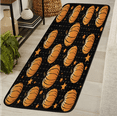 thumbnail image 1 of CURLYOOT Halloween Pumpkins Runner Rug 2'x6' Washable Kitchen Runner Rug Indoor Non Slip Laundry Rugs Stars Floor Carpet for Hallway Kitchen Entryway Bedroom Living Room, 1 of 9
