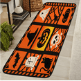 thumbnail image 1 of CURLYOOT Halloween Theme Runner Rug 2'x6' Washable Kitchen Runner Rug Indoor Non Slip Laundry Rugs Floor Carpet for Hallway Kitchen Entryway Bedroom Living Room, 1 of 9