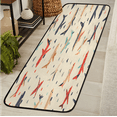 thumbnail image 1 of CURLYOOT Retro Airplane Runner Rug 2'x6' Washable Kitchen Runner Rug Indoor Non Slip Laundry Rugs Floor Carpet for Hallway Kitchen Entryway Bedroom Living Room, 1 of 9