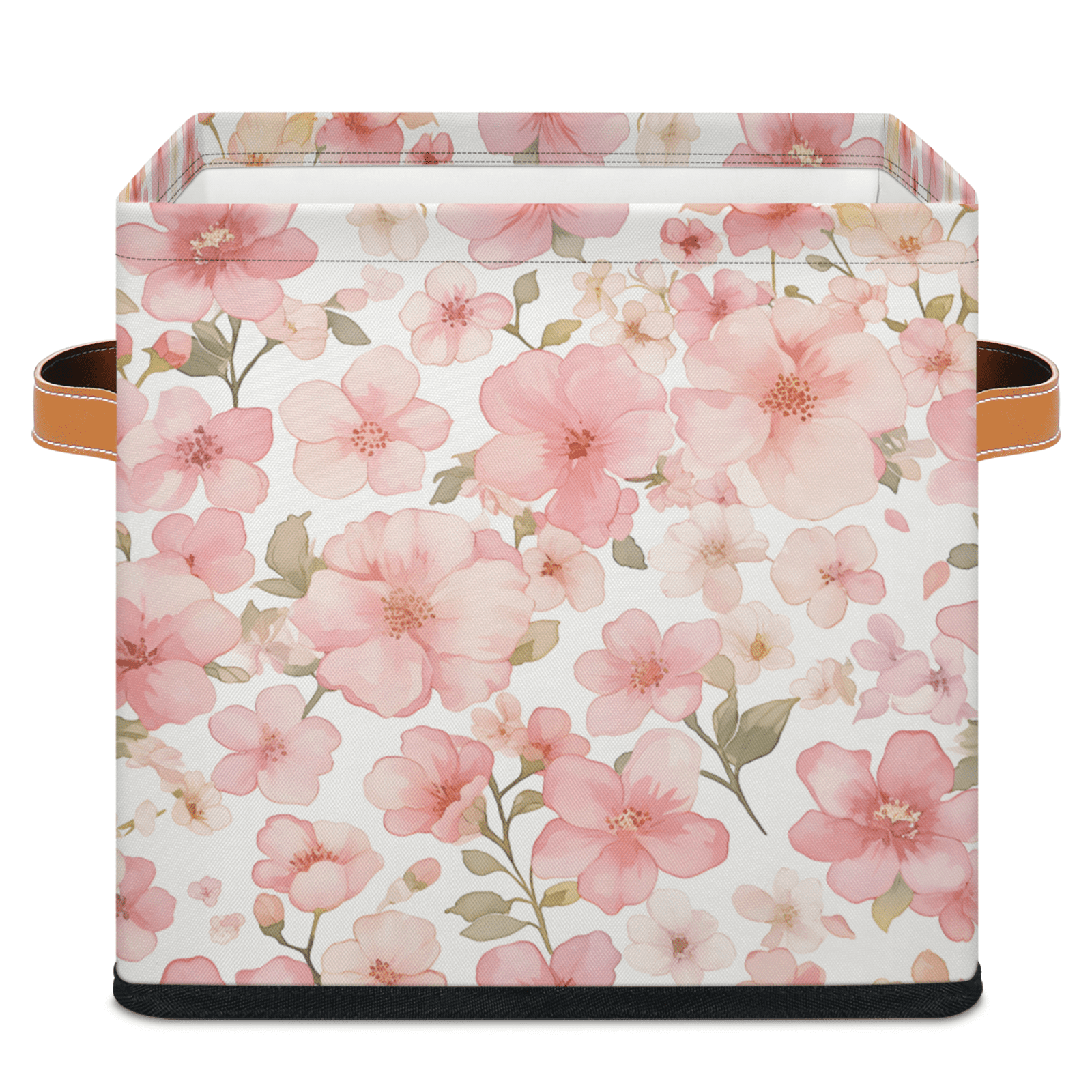 CURLYOOT Spring Flower Wildflower Blossom Cube Storage Bin, 11 Inch ...
