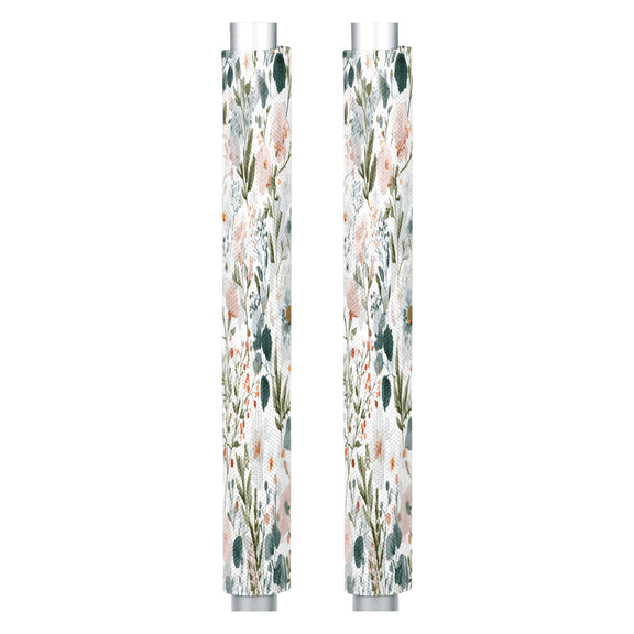 CURLYOOT Summer Spring Flower Wildflower Refrigerator Door Handle Covers Set of 2 Washable Fridge Handle Covers Cloth Protector