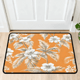 thumbnail image 1 of CURLYOOT Tropical Palm Leaves Flower Door Mat 24" x 36" Absorbent Front Doormat Entrance Mat Non-Slip Washable Welcome Mats Floor Mats for Entryway Indoor Outdoor, 1 of 8