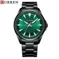 thumbnail image 1 of CURREN 8424 Men Classic Green Quartz Stainless Steel Watch Fashion Simple Luminous Men's Wristwatch, 1 of 7