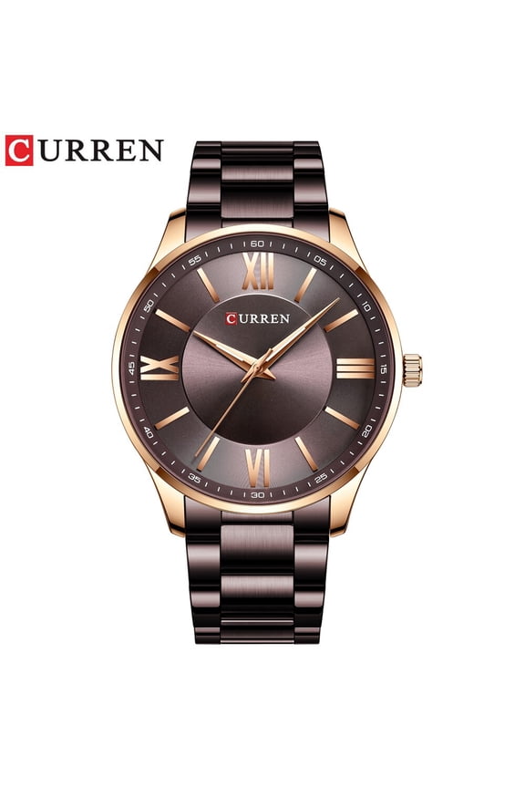 CURREN Creative Quartz Business Watch Clock for Men reloj hombre New Fashion Stainless Steel Top Luxury Quartz Wristwatches