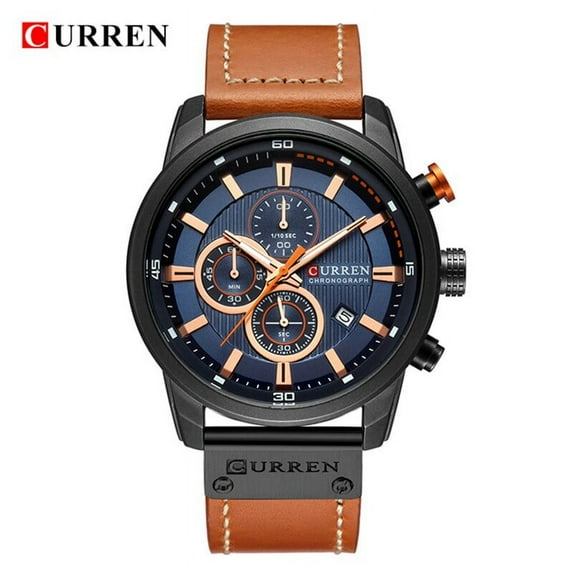 CURREN Fashion Date Quartz Watches Top Brand Luxury Male Clock Chronograph Sport Mens Wrist Watch Luxury Relogio Masculino