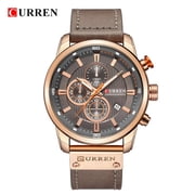 CURREN Fashion Date Quartz Watches Top Brand Luxury Male Clock Chronograph Sport Mens Wrist Watch Luxury Relogio Masculino