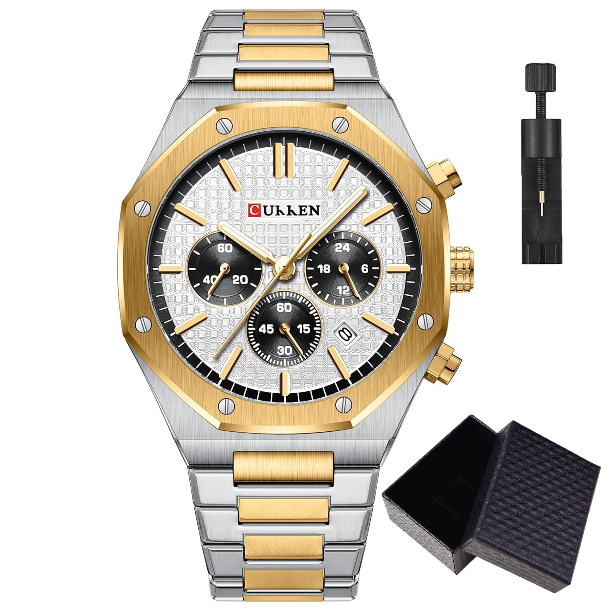 Curren Watches CURREN Fashion Man Wristwatch Waterproof Chronograph ...
