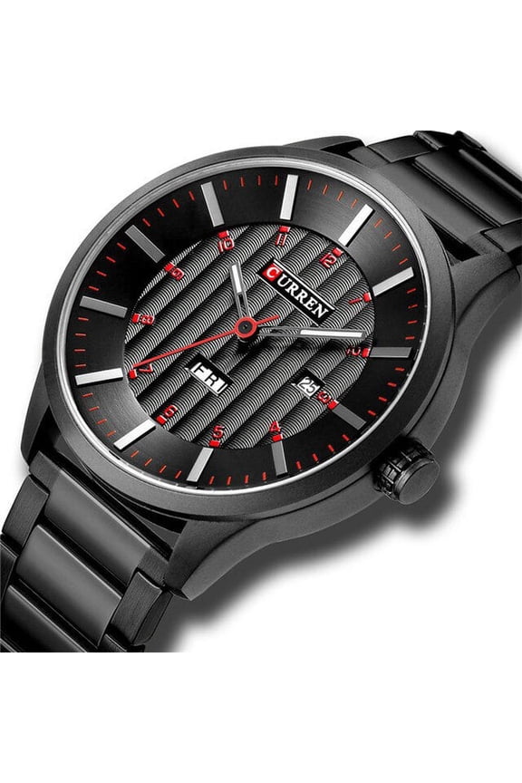 CURREN Fashion Quartz Men Watches Stainless Steel Date Wristwatches Casual Calendar Man Watch Male Business Relogio Masculino