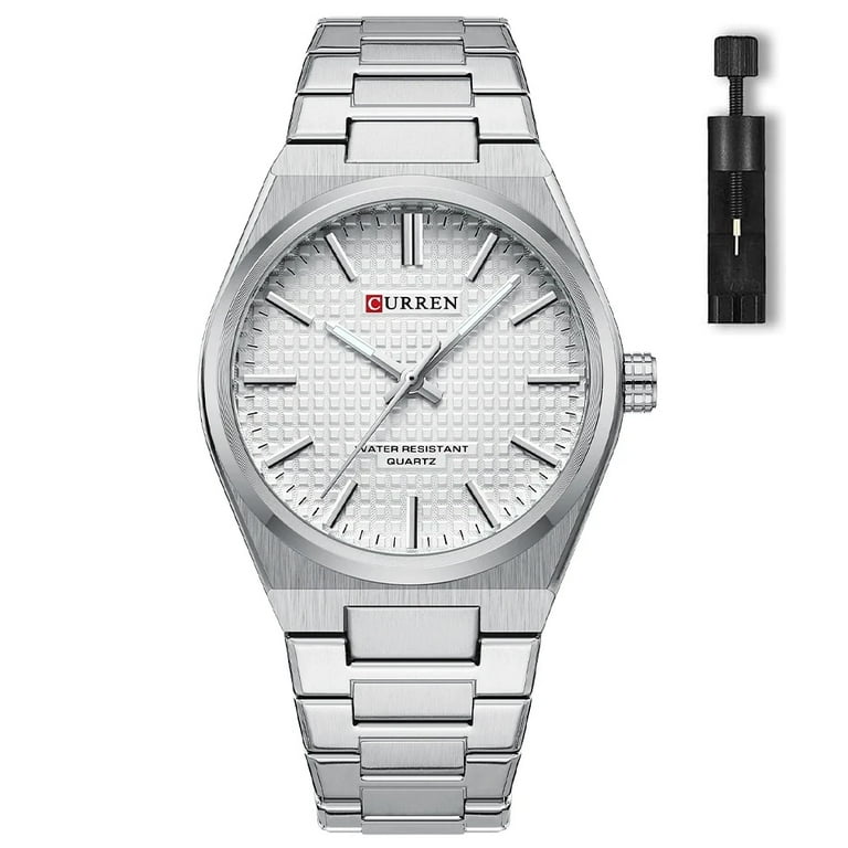 CURREN Fashion Quartz Men's Wrist Watches Stainless Steel Strap