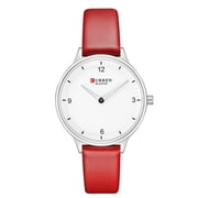 CURREN Fashion Simple Women's Watches Leather Wristwatch Watch Woman Hot Selling Ladies Watch Analog Quartz Waterproof Clock