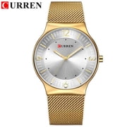 CURREN Men's Watches Top Brand Luxury Fashion Business Quartz Men Wristwatch Steel Band Waterproof Clock Horloges Mannens Saat