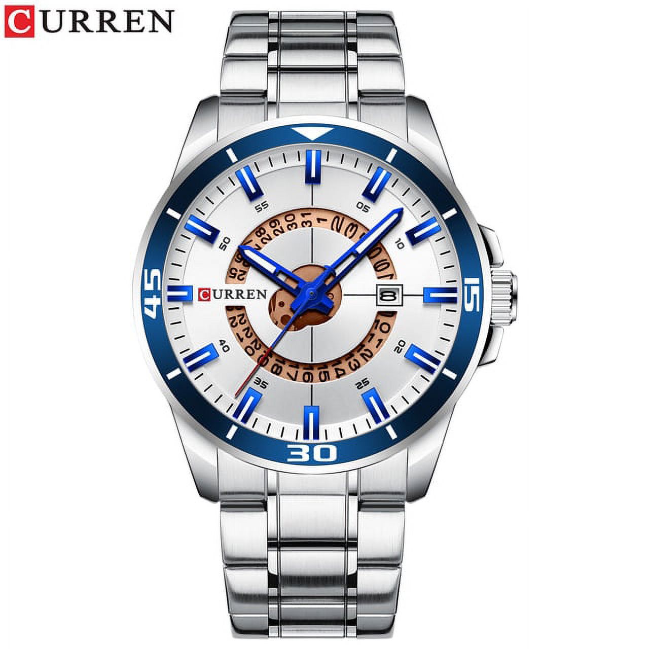 CURREN Men Watches Business Creative Clock Male Wristwatches Luxury ...