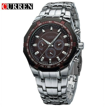 CURREN Men Watches Top Brand Luxury Man Casual Quartz Wrist Watches Stainless Steel Men Sport Watch Waterproof Relogio Masculino