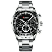 CURREN Mens Six-Hand Multifunctional Calendar Waterproof Quartz Watch