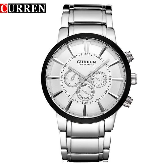 CURREN Mens Quartz Watches Fashion Brand Luxury Stainless Steel Sport Wristwatch Man Original Design Watches Relogio Masculino