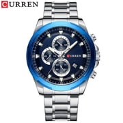 CURREN New Arrival Causal Style Auto Date Sporty Watches Men Business Quartz Wristwatch Stainless Steel Band Relogio Masculino