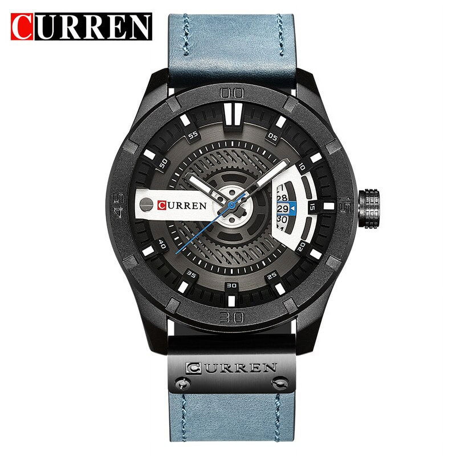 CURREN Sports Watches Men Luxury Brand Army Military Men Watches Clock Male Quartz Watch Relogio Masculino horloges mannen saat Walmart