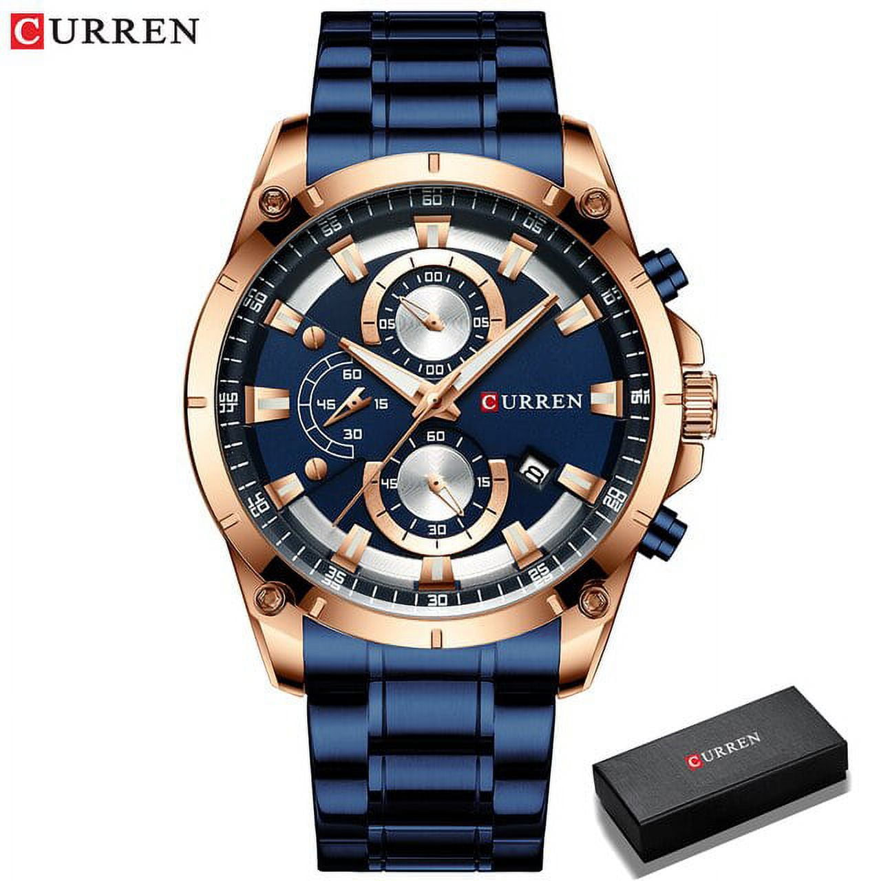 Curren Men's Chronograph Wrist Watches Price & Online Catalog