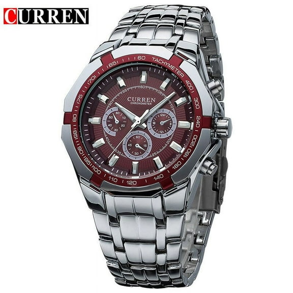 CURREN Top Luxury Brand New Hot Watches Men Design Military Sports Wrist watches Men Digital Quartz Men Full Steel Watch