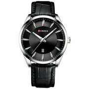 CURREN 8365 Quartz Man Wistwatch Watch للذكور مع تقويم الشريط الجلدي التقويم التاريخ المقاوم للماء ساعات الرجال الملحقات القابلة للارتداء