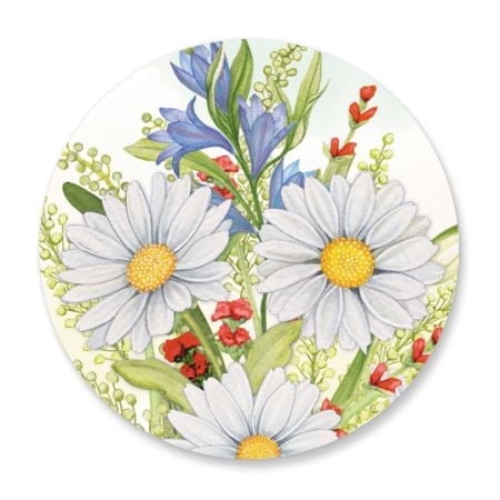 CURRENT Abundant Seals (4 Designs) - Set of 24 Envelope Stickers, 1.5 inches Diameter, for Cards, Presents, and Crafts