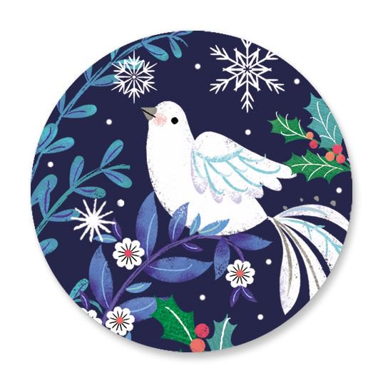 CURRENT Angelic Blessing Seals (902732)-Set of 72 Envelope Stickers, 1.5 inches Diameter, for Cards, Presents, and Crafts