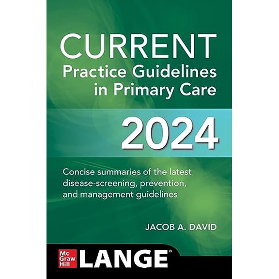 Pre-Owned Current Practice Guidelines in Primary Care 2024 (Paperback) 1265690162 9781265690168