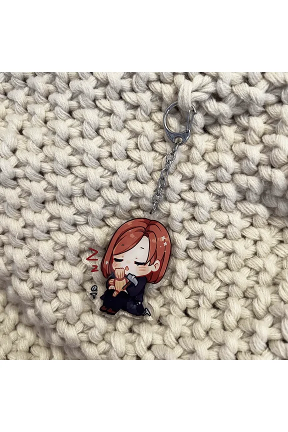 CURSED DOLL QUEEN ACRYLIC KEYCHAIN