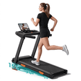 thumbnail image 1 of ‎CURSOR FITNESS Folding Treadmill with Incline for Home, 3.0HP Motor, 265 lbs Capacity, Black, 1 of 9