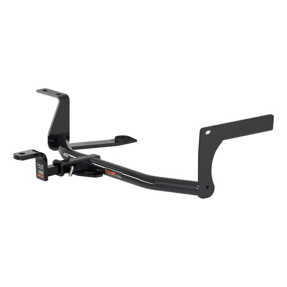 CURT 114743 Class 1 Trailer Hitch with Ball Mount, 1-1/4-Inch Receiver, Compatible with Select Volkswagen Golf, Jetta