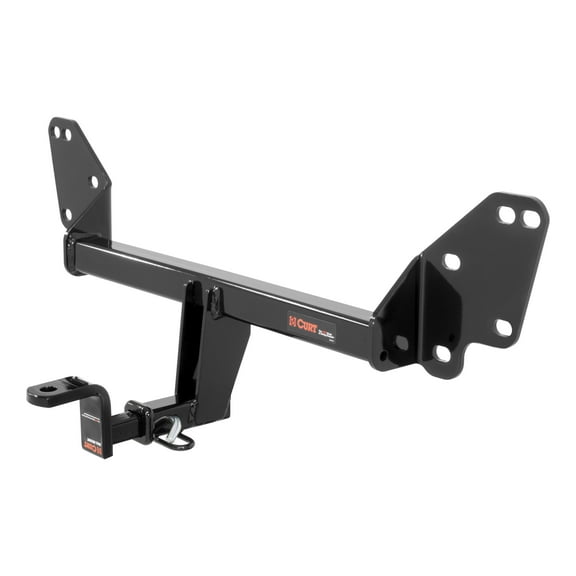 CURT 119003 Class 1 Trailer Hitch with Ball Mount, 1-1/4-Inch Receiver, Fascia Trimming, Compatible with Select Chevrolet Camaro, Cadillac CTS