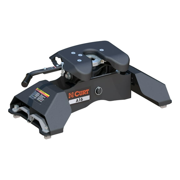 CURT 16033 A16 5th Wheel Hitch, 16,000 lbs, Select Ford F-250, F-350, F-450, 8-Foot Bed Puck System