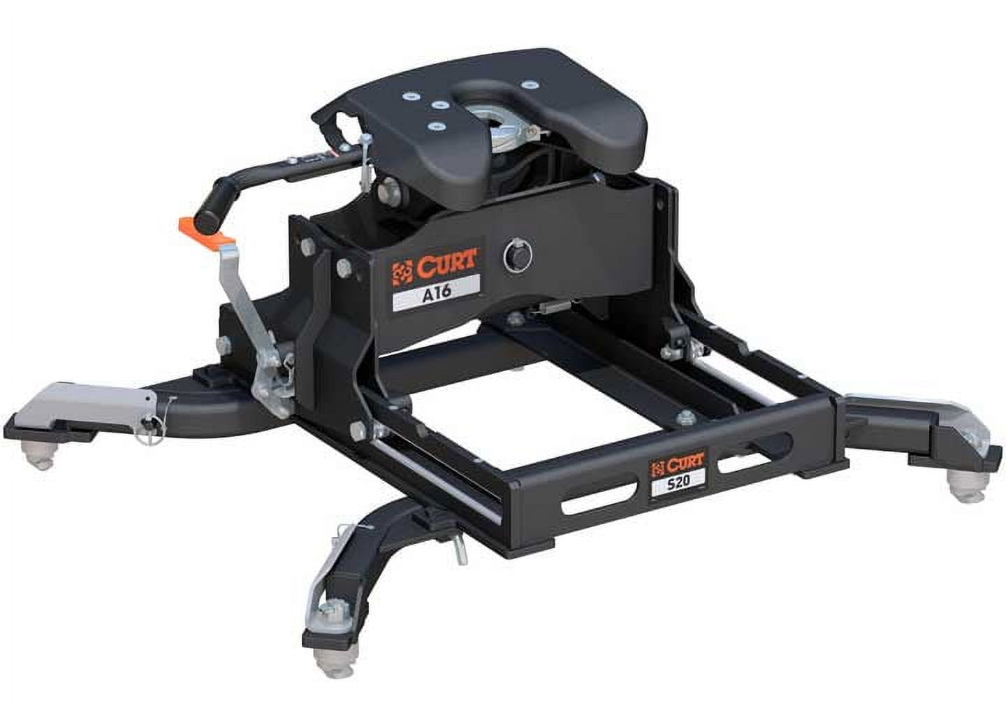 CURT 16056 A16 5th Wheel Slider Hitch, 16,000 lbs, Select Ram 2500