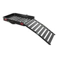 thumbnail image 1 of CURT 18112 50 x 30-1/2-Inch Black Aluminum Hitch Cargo Carrier with Ramp, 2-In Folding Shank, 1 of 7
