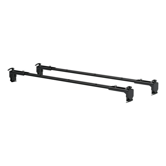 CURT 18119 Black Steel Quick-Release Roof Rack Crossbars, Fits Select Jeep Wrangler JK Fits select: 2008,2015-2018 JEEP WRANGLER UNLIMITED