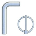 thumbnail image 1 of CURT 19250 Replacement Gooseneck Safety Chain Anchor Pins, Fits 60617, 1 of 1